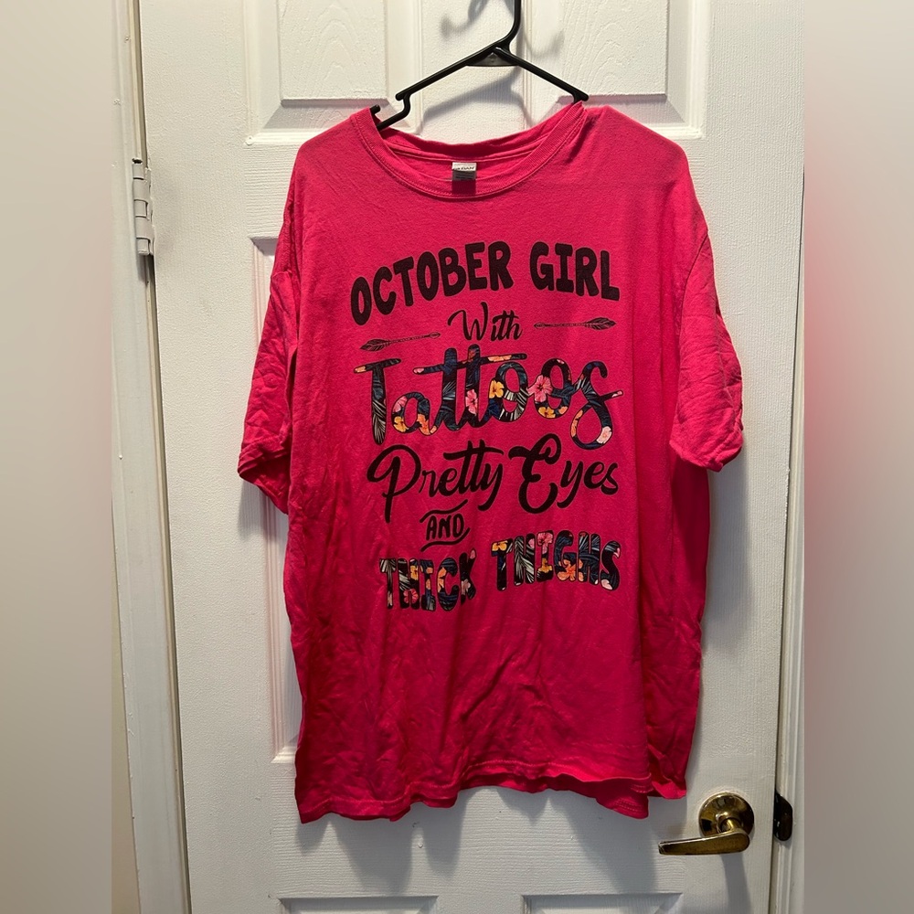 Xl‎ October girl T-shirt short sleeve